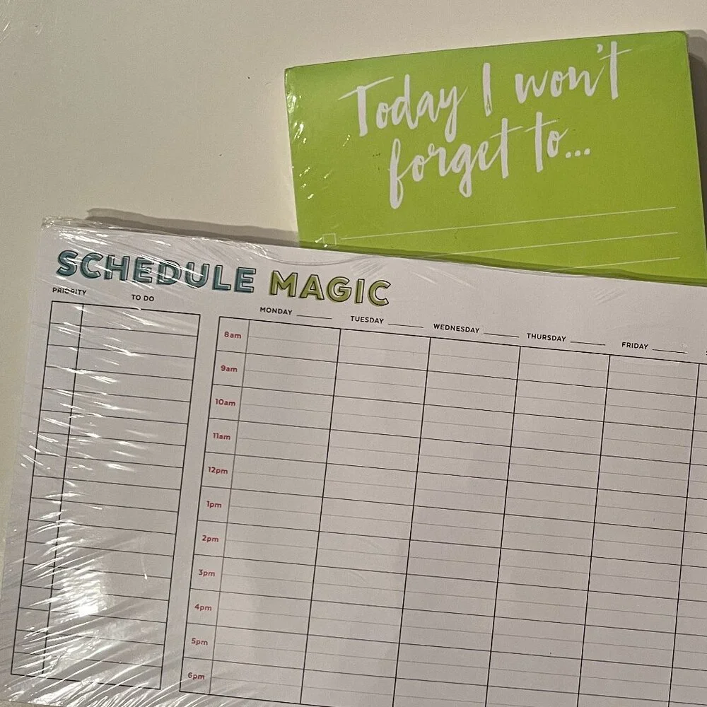 Notepads - To Do‎ List. / Schedule Magic Notepad (new)